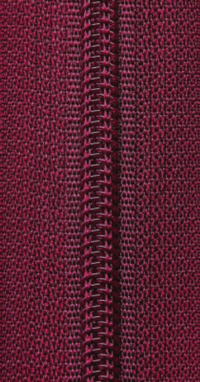 Молния спираль рулонная Т5, винный