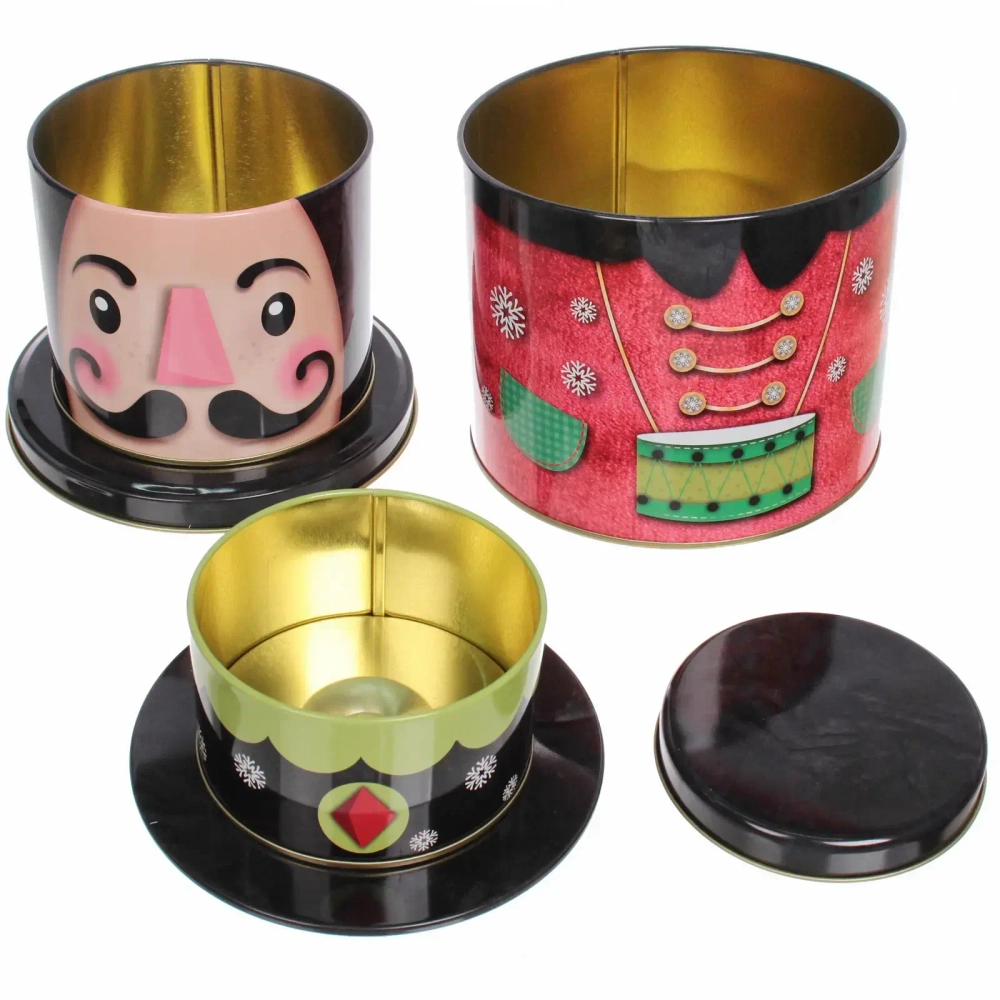 Банка жестяная 13,5*25см «Сказочный марш»