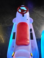 Прокатный аттракцион «Световой дельфин» Электромобиль (съемный хвост)