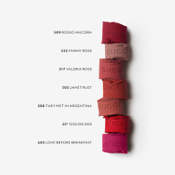 Gucci Gucci Beauty Rouge a Levres Matte Lipstick - Матовая помада оттенок 401 Three Wise Girls, 3 g