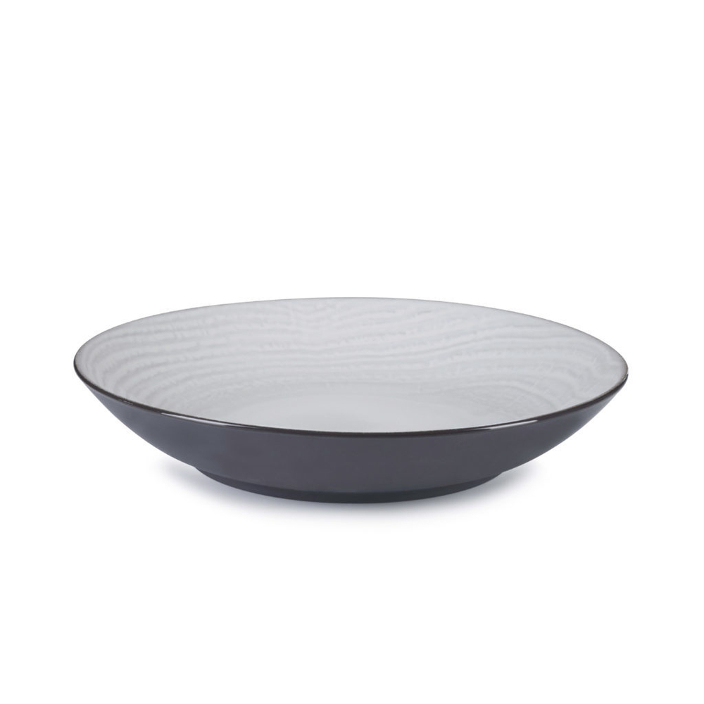 Тарелка глубокая 27см Revol Swell White белая