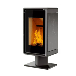 Печь-Камин АСТОВ КУБ (ПК 4581) (КАМ. НА НИЗКОЙ НОГЕ)