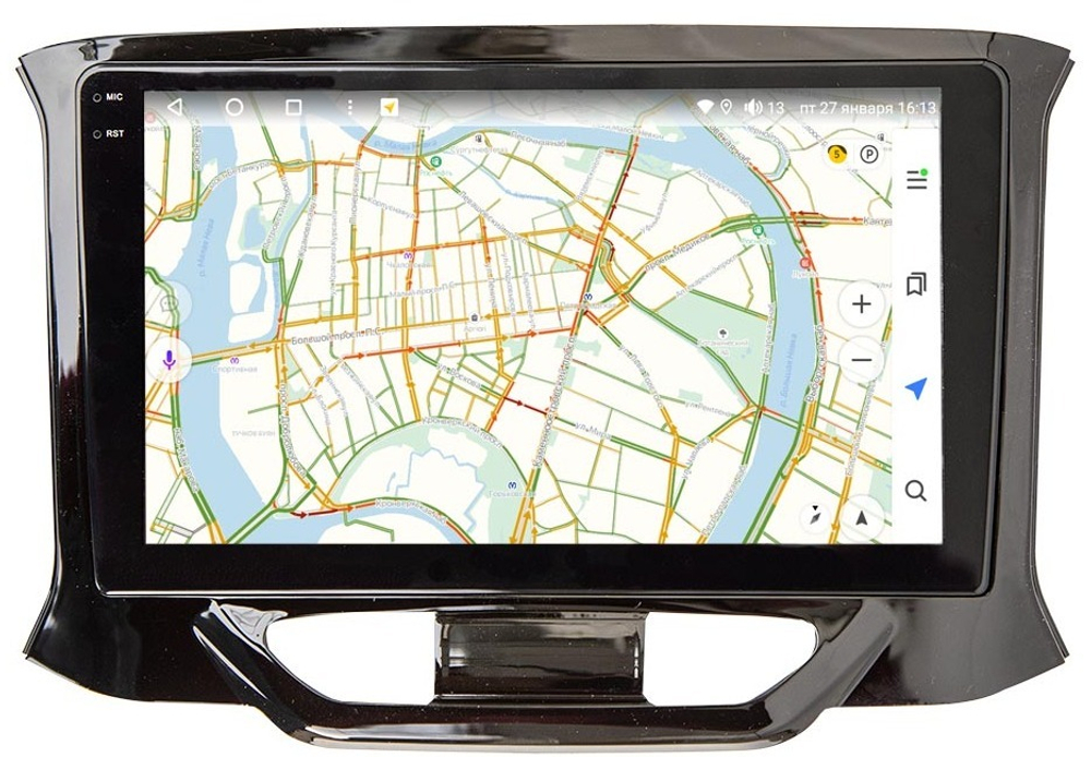 Магнитола для Lada Xray 2015-2022, Xray Cross - Vaycar VA33-0961-2K на Android 13, 8-ядер, 2K QLED, ТОП процессор, CarPlay, 4G SIM-слот