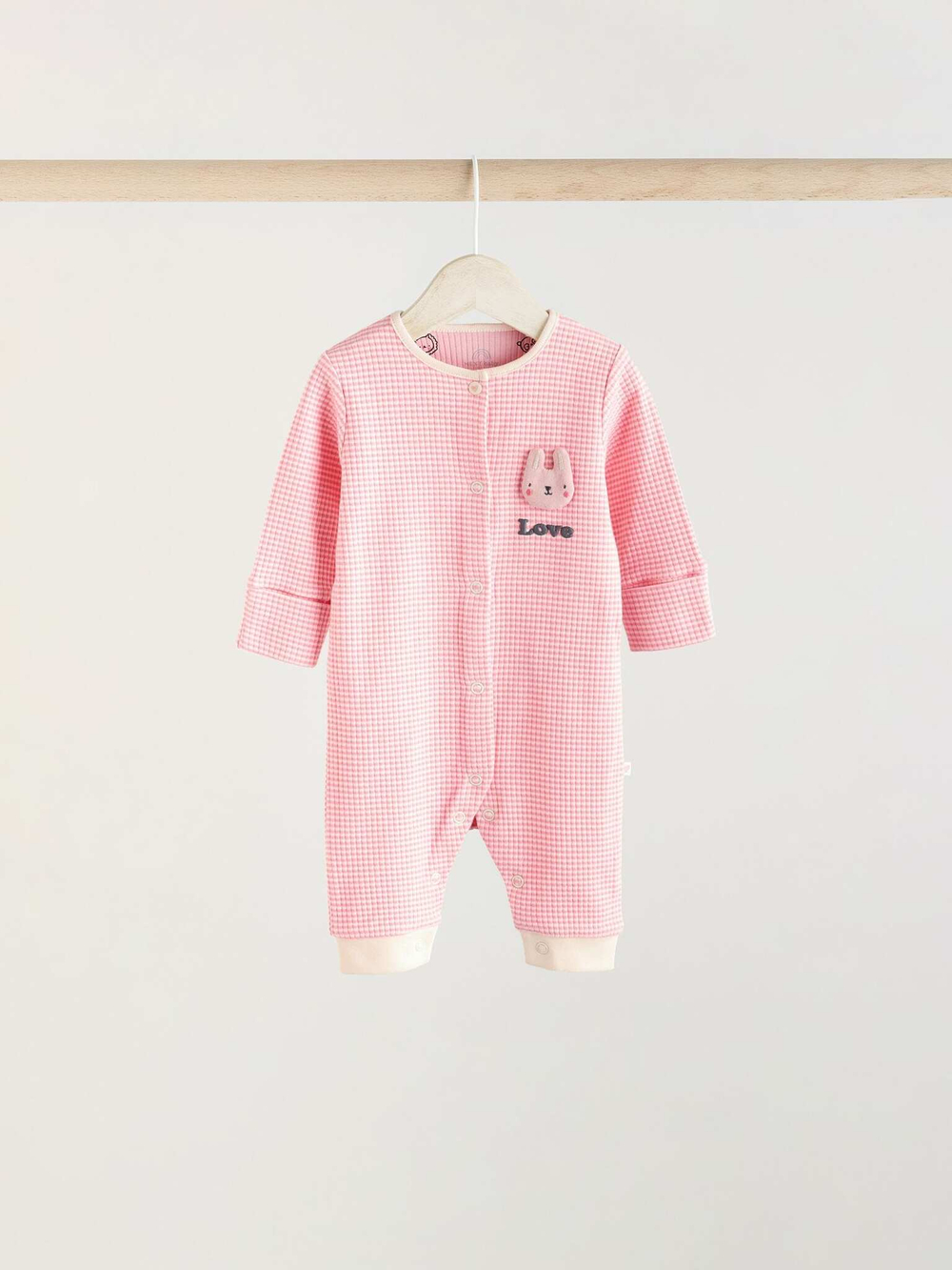 Комбинезон / Cлип для малышей Next E18-355, 3 шт., Розовый, Бежевый