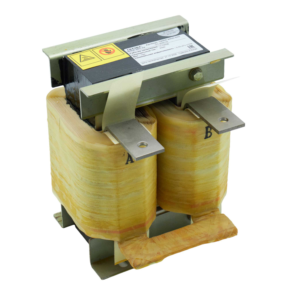 DC реактор для преобразователей частоты серии V2000