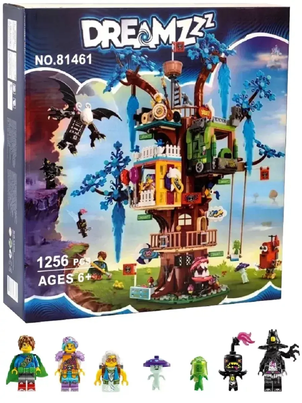 Конструктор Дримззз Фантастический дом на дереве 1256 дет