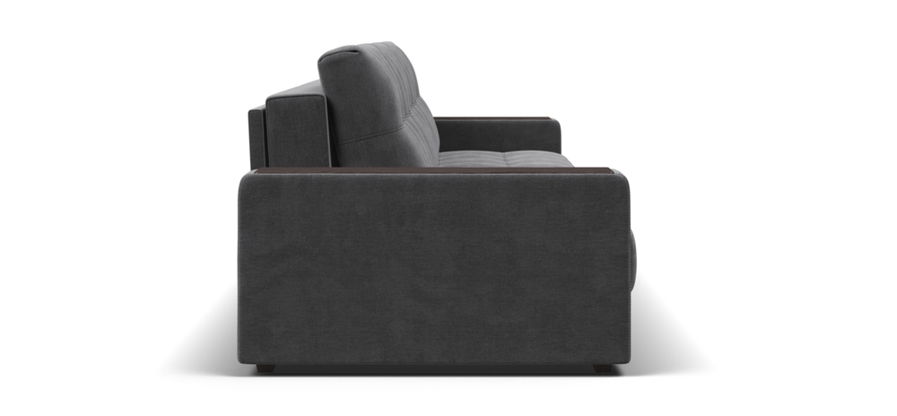 Диван Босс Гранд Велюр Монолит серый