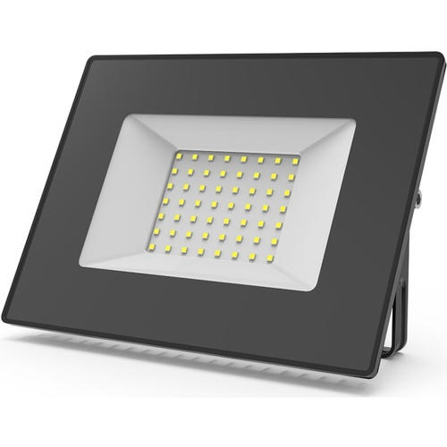 Прожектор светодиодный Gauss Elementary 50Вт 6500К 3510Лм IP65 185.3х140.3х31 черный ПРОМО