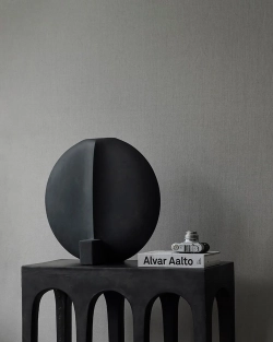 Ваза 101 Copenhagen Guggenheim Vase, Big, Black, черный