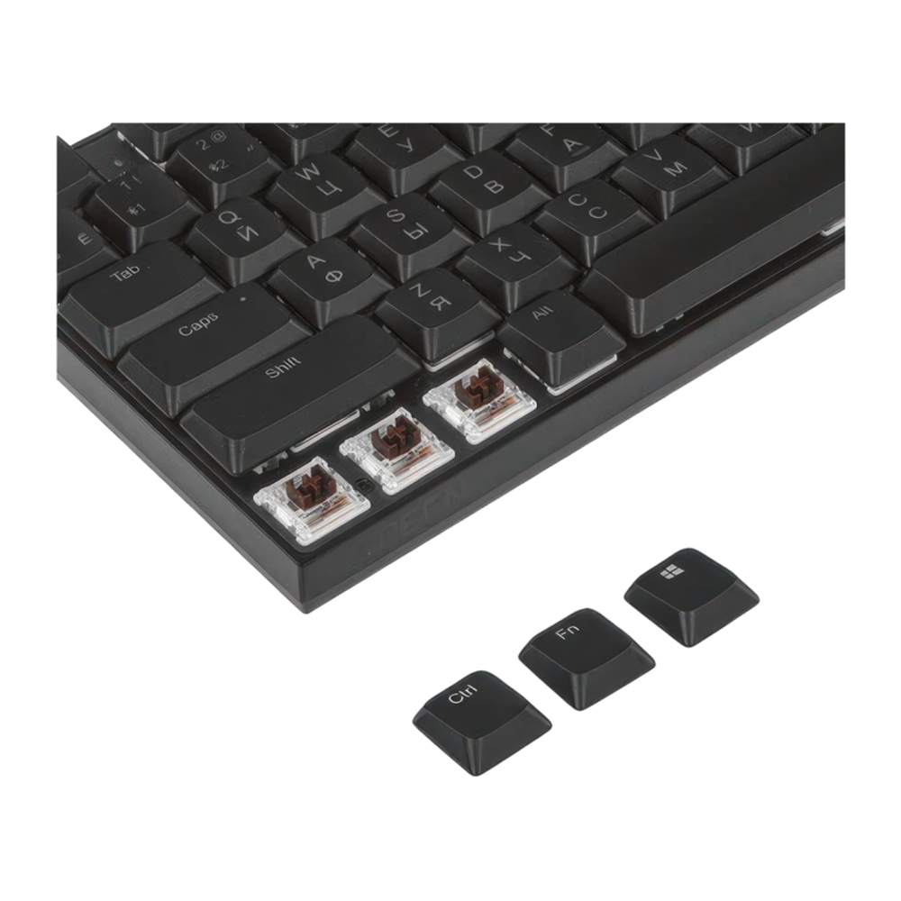 Беспроводная механическая клавиатура Ugreen (KU102) Русифицированная раскладка ANSI 75%, 89 клавиш