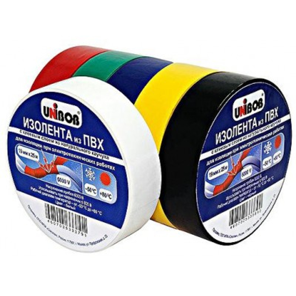 Изолента Aviora-монолит 19мм*20м 150 мкм