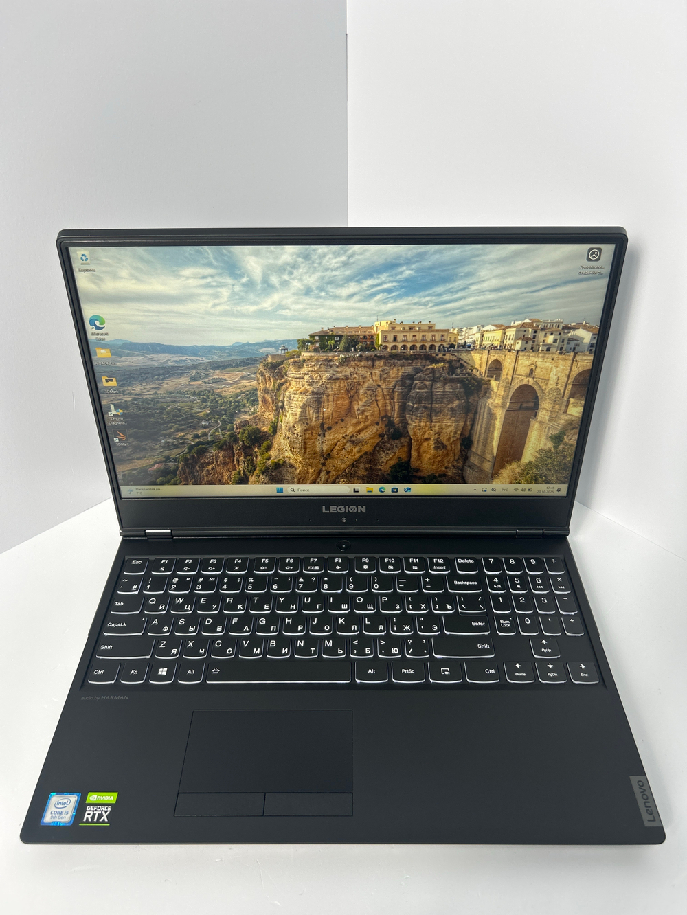 Ноутбук Lenovo Legion Y540-15IRH (81SX0068RU)15.6"/ Intel Core i5 9300H/RAM 8 GB/HDD 1000GB/SSD 128 GB/GeForce GTX 1660 Ti 6GB/1920x1080/IPS/Windows 11/Посветка кл-ры: LED/черный. Состояние: C1