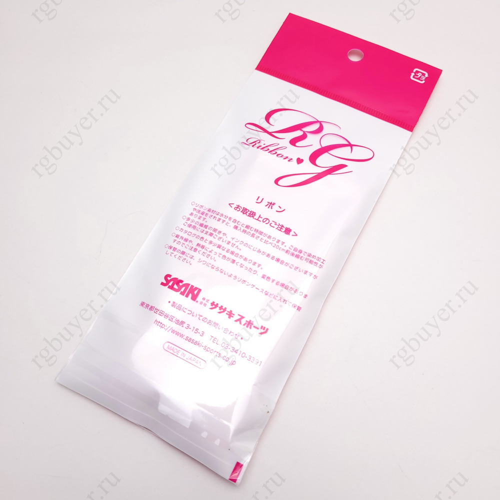 Лента Sasaki 4 м Розовая P (Pink)