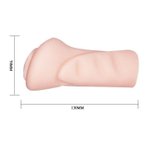 Мастурбатор вагина Baile Crazy Bull, эффект смазки, 13 см