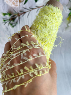 пряжа для вязания травка пушистая реснички