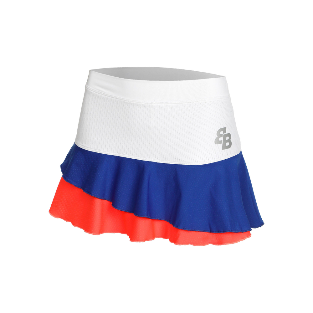Женская теннисная юбка BB by Belen Berbel Fosil Skirt Women - Blue, Coral