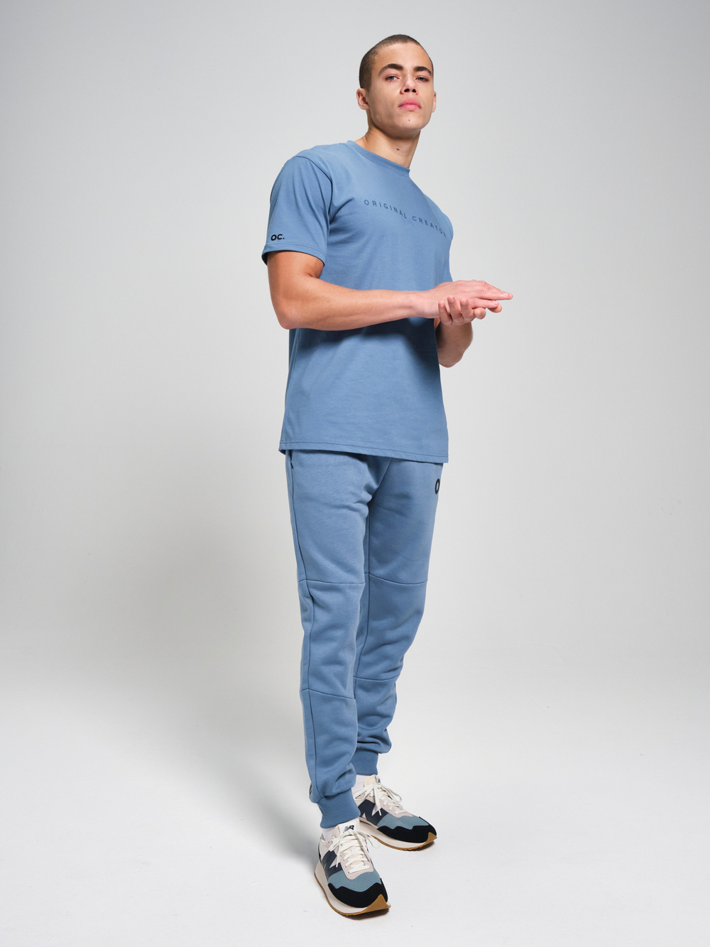 Футболка мужская ORIGINAL CREATOR OC. T-SHIRT, Светло-синий
