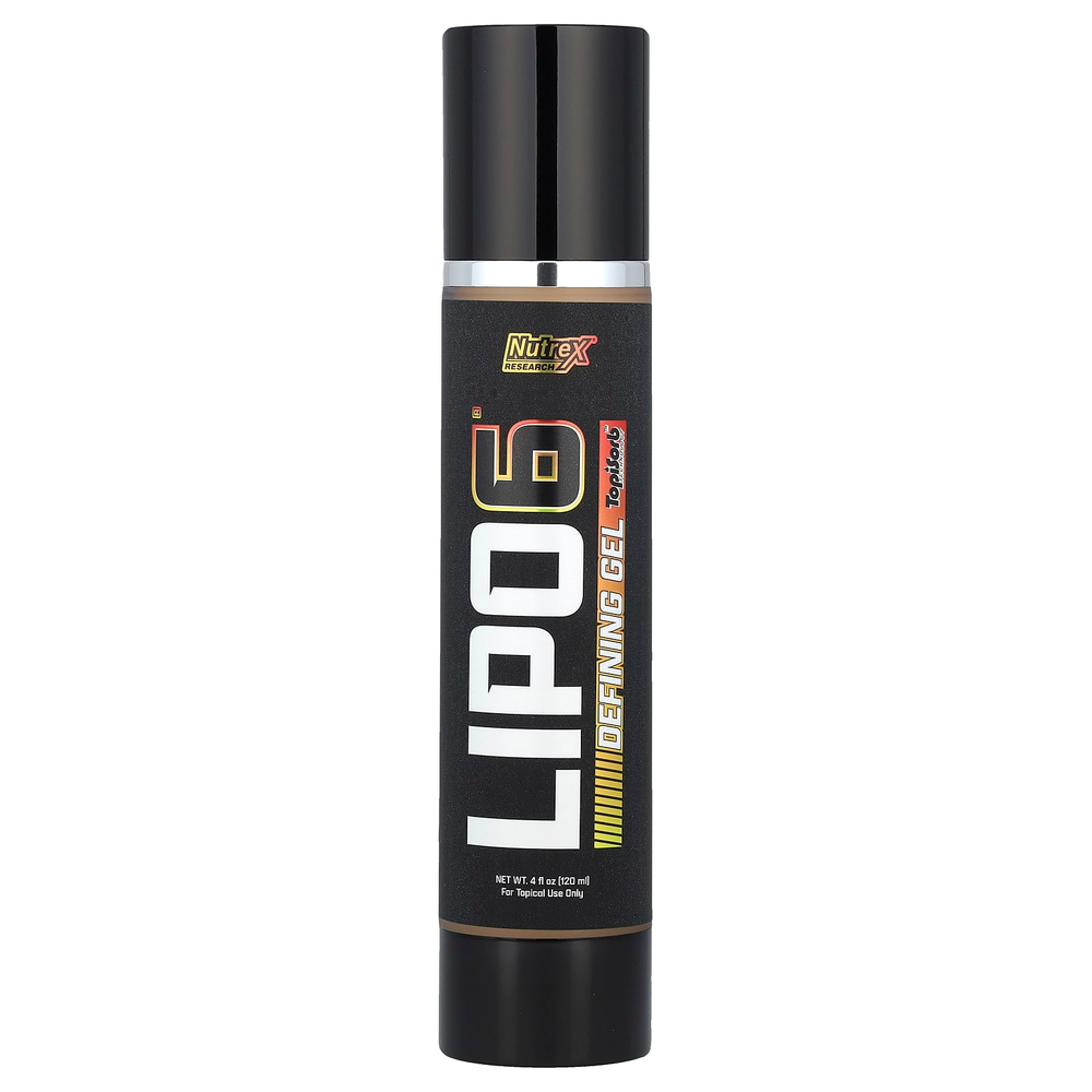 Nutrex Research, LIPO-6®, определяющий гель, 120 мл (4 жидк. Унции)