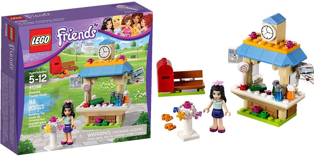 LEGO Friends: Туристический киоск Эммы 41098 — Emma's Tourist Kiosk — Лего Френдз Друзья Подружки