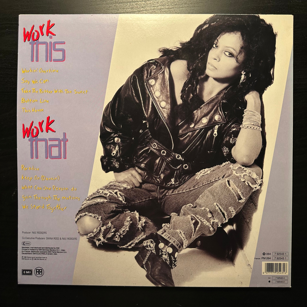 Diana - Workin' Overtime (Европа 1987г.)
