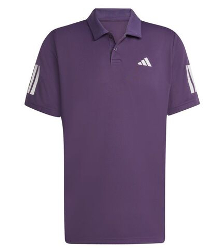 Теннисное поло Adidas Club 3-Stripes - aurora plum