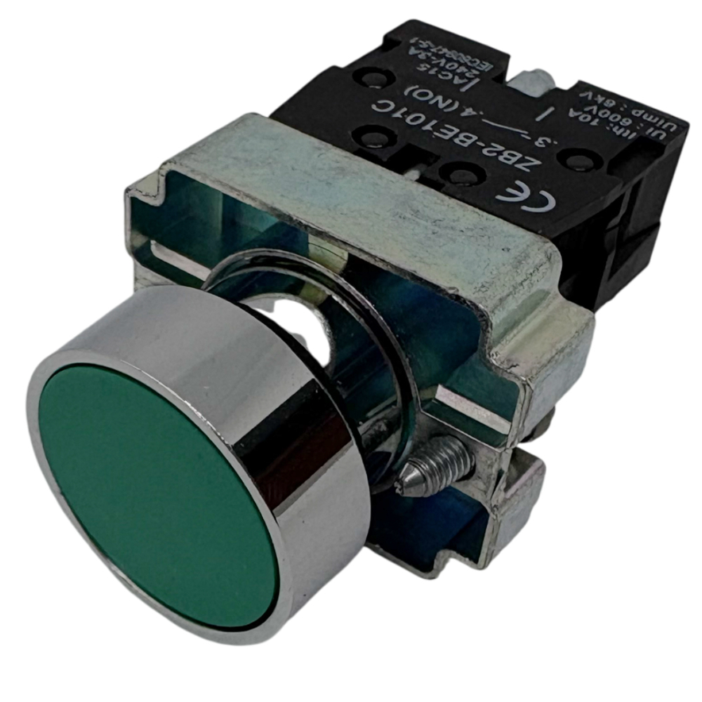 Кнопка без фиксации XB2-BA31 зеленый 1НО D22 ЧЗЭО