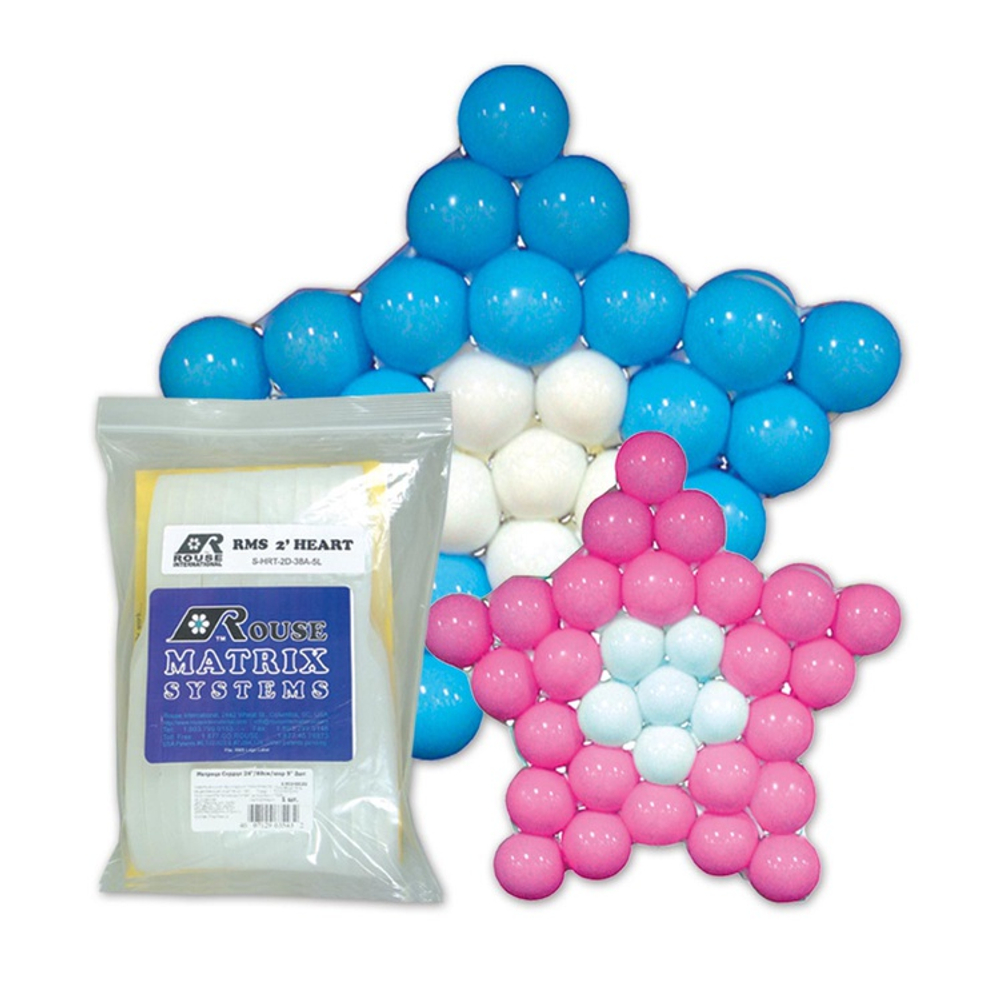 Матрица для шаров Звезда Набор 2шт На шары 5"