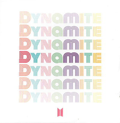 CD BTS - Dynamite (США 2020г.) Single