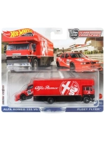 Набор Хот Вилс Премиум Alfa Romeo и Fleet Flyer FLF56 HKF42