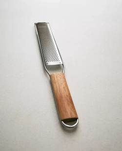 ZARA HOME ТЕРКА ИЗ СТАЛИ И ДРЕВЕСИНЫ АКАЦИИ, КОРИЧНЕВЫЙ