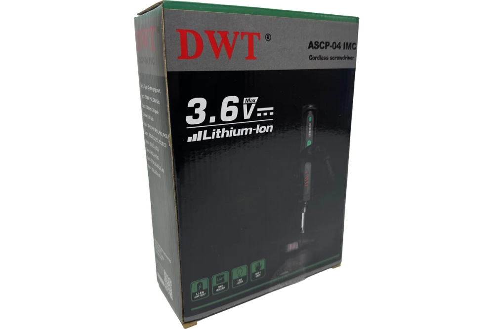Аккумуляторная отвертка DWT ASCP-04 IMC