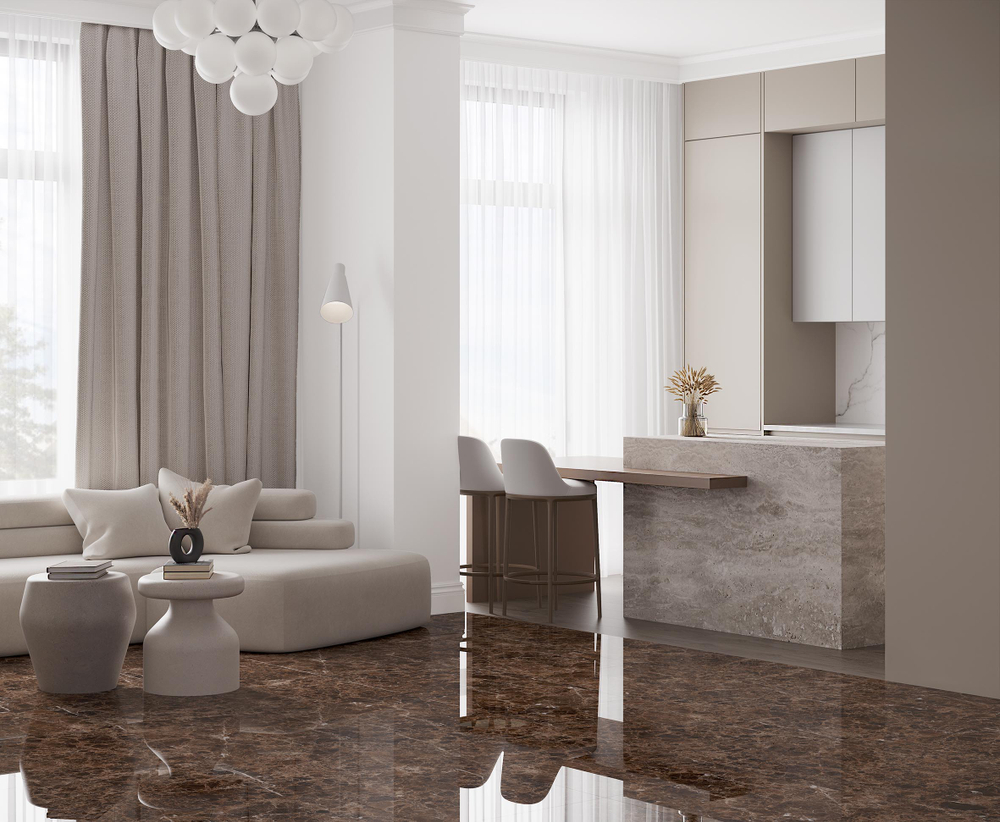 Laparet Emperador Brown Полированный 60x60