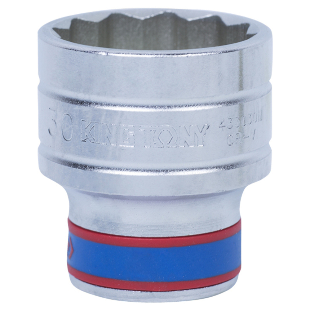 Головка торцевая стандартная двенадцатигранная 1/2&quot;, 30 мм KING TONY 433030M
