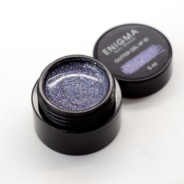 Глиттер гель Enigma №01