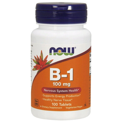 NOW Vitamin B-1 100 мг. (100 табл.)