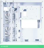 Корпус 1stPlayer MV5-TP без БП White (MV5-TP-WH-2FB7R-W-1FB7-W)