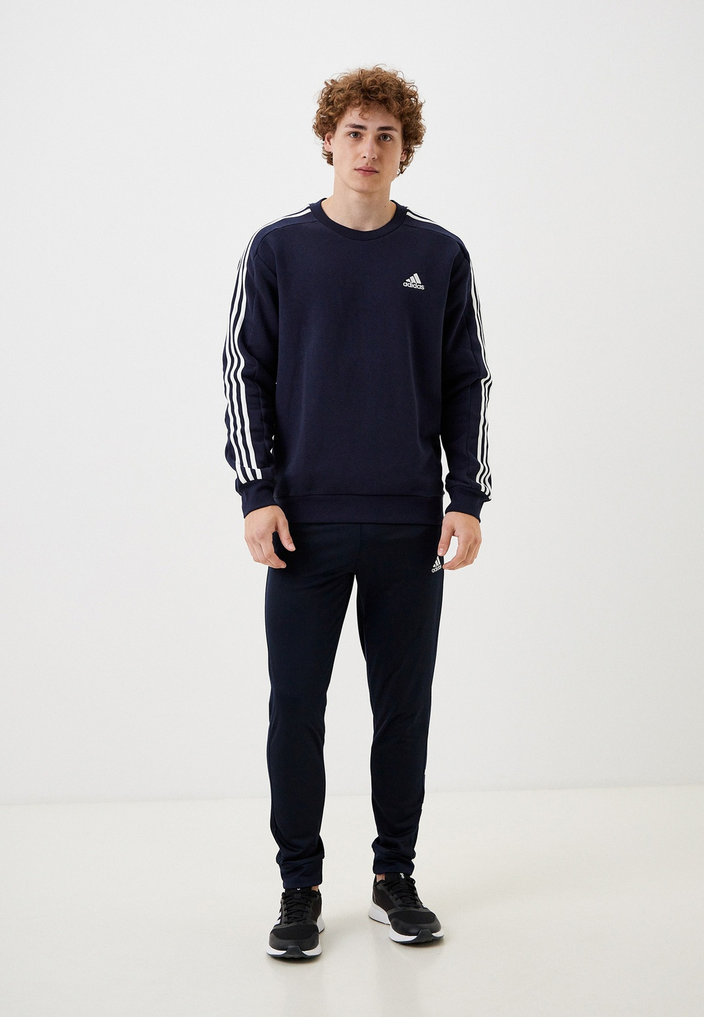 Толстовка мужская ADIDAS M 3S FL SWT