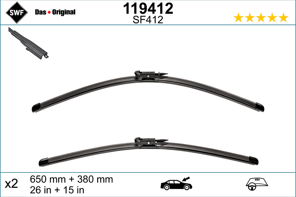 SWF - 119412-SWF - Wiper Blade