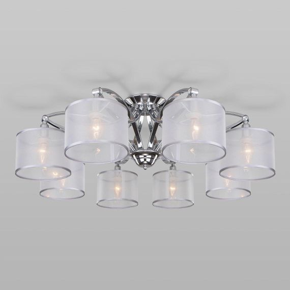 Потолочная люстра Eurosvet Fabiola 60124/8 хром Smart