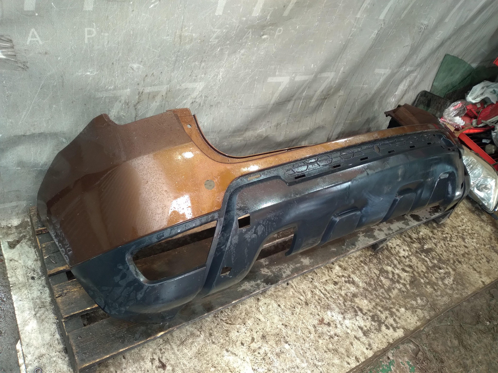 Бампер задний Renault Duster 1 15-21 Б/У Оригинал 850225435R