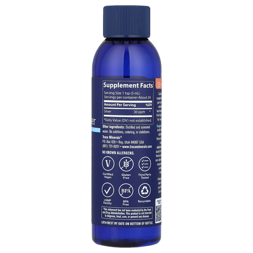 Trace, Коллоидное серебро, 118 мл (4 жидк. унц.)