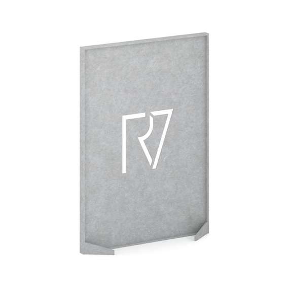 AcustiX Напольная прямая перегородка с фигурными вырезами VE.NPPF-100.16 Зимний Лес 1000*400*1600