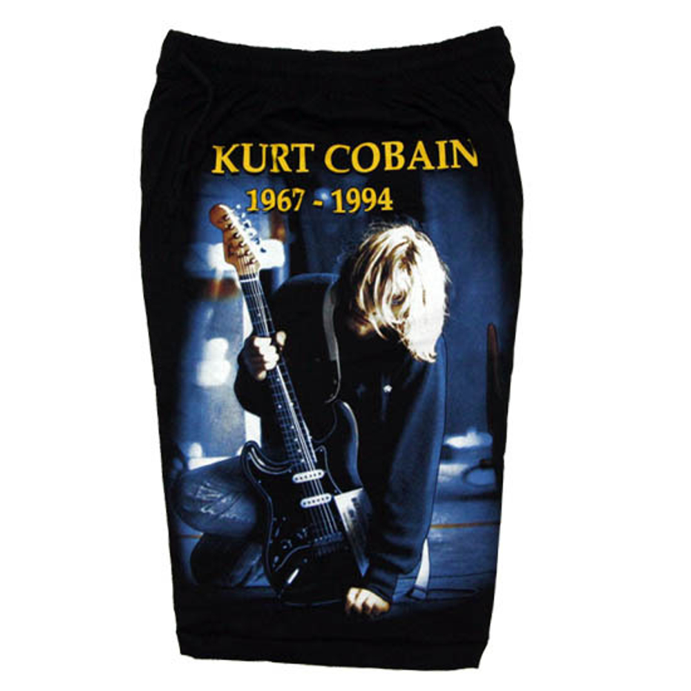 Шорты Nirvana Kurt Cobain с гитарой