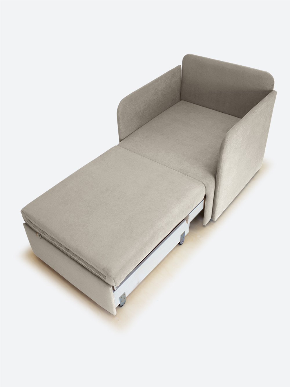 Кресло-кровать "Миник" с подлокотниками, купон Пейзаж