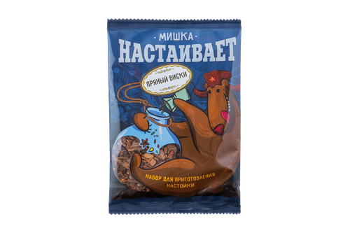 Набор Мишка настаивает для приготовления напитка "Пряный виски", 26 г