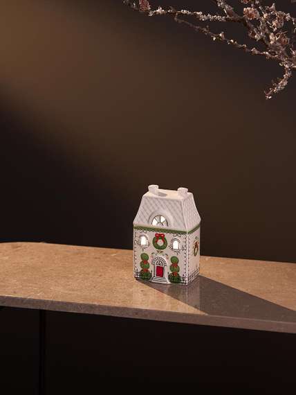 Домик с подсветкой olgod из коллекции new year essential, 15см