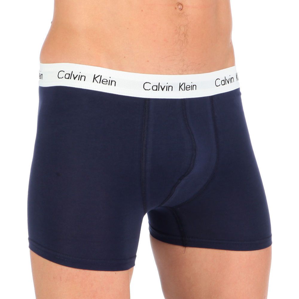 Набор мужских трусов боксеров (синие,красные, темно-синие) 3шт, Calvin Klein Daily Set