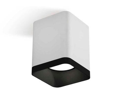 Комплект накладного светильника Ambrella light Techno Spot XS7812002 SWH/SBK белый песок/черный песок (C7812, N7702)