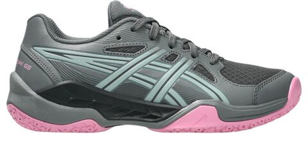 Детские теннисные кроссовки Asics Gel-Powerbreak GS - steel grey/ocean haze