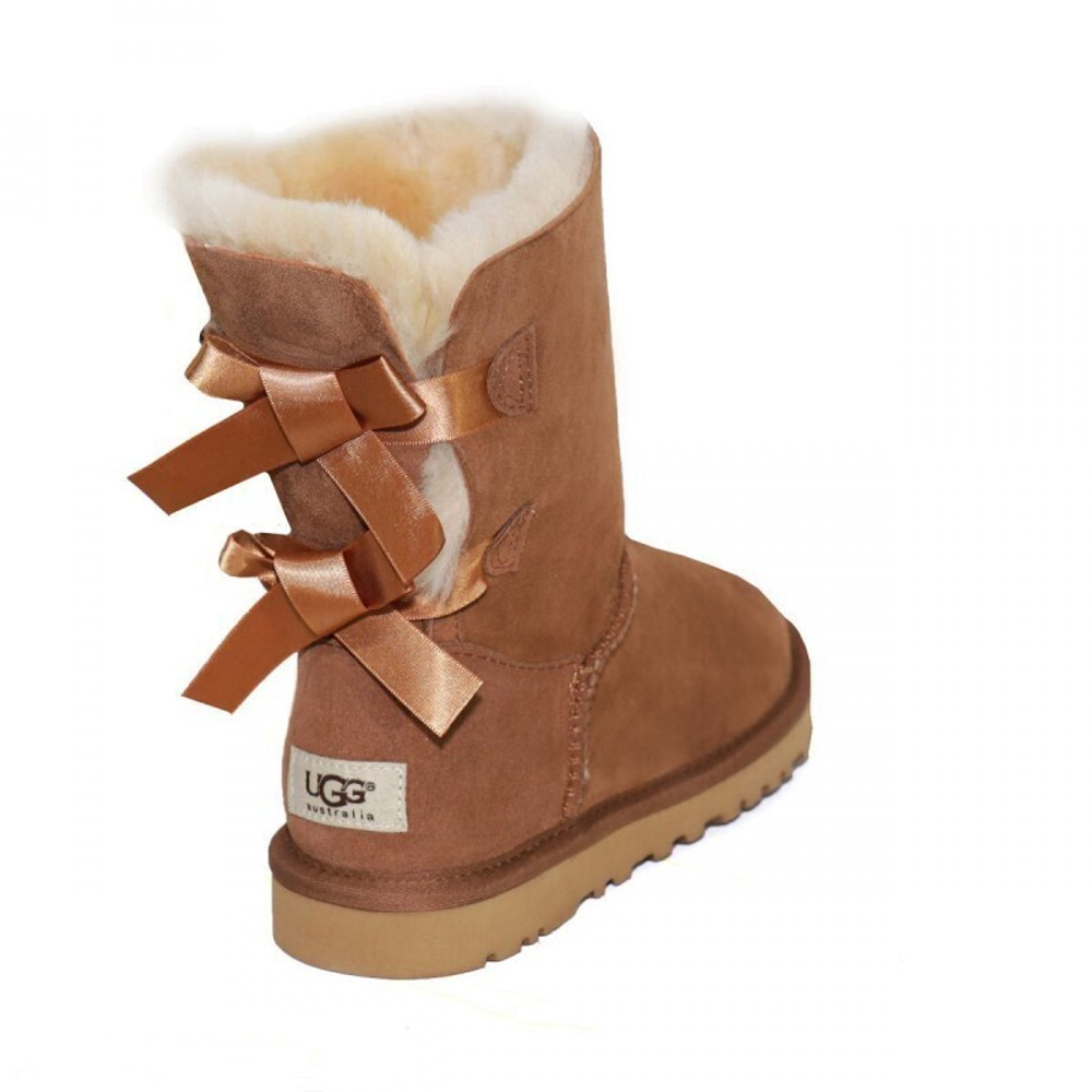 Угги Bailey Bow Short Chestnut